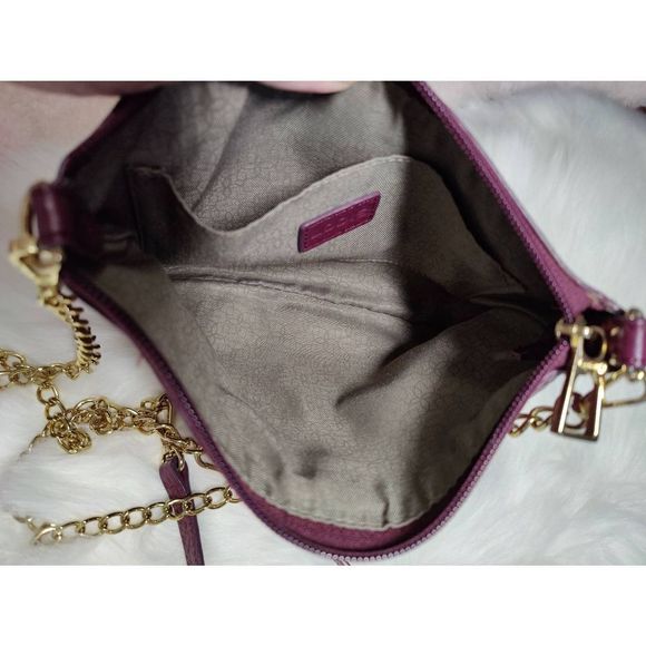 Lodis Leather Crossbody With Chain Strap - Picture 5 of 6